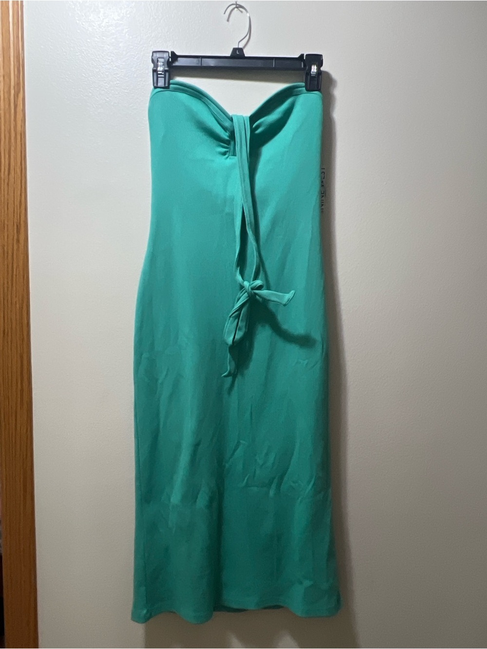 NWT Nine West Green Halter Dress - Picture 3 of 6